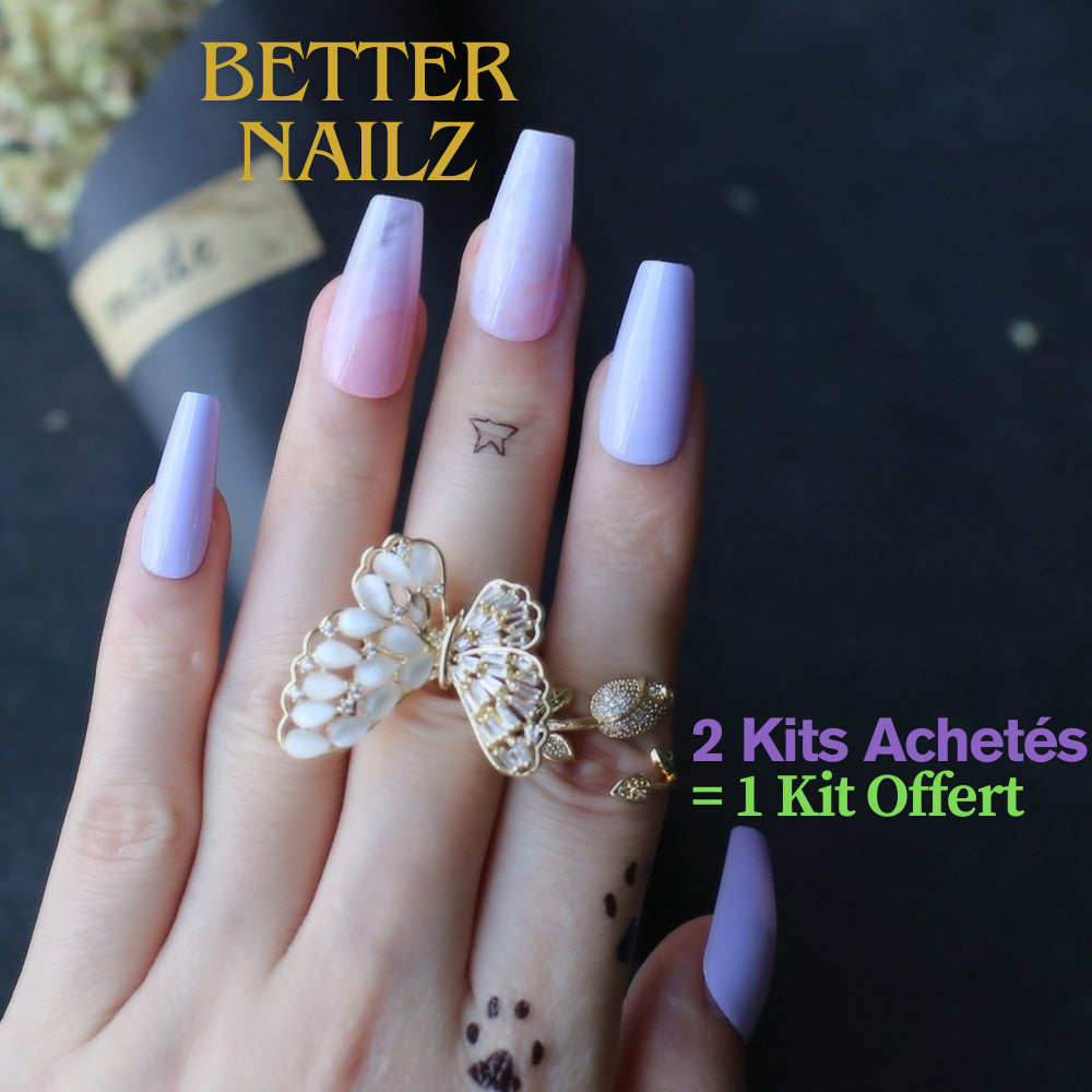 Faux Ongles Blanc Amande Longs Élégants