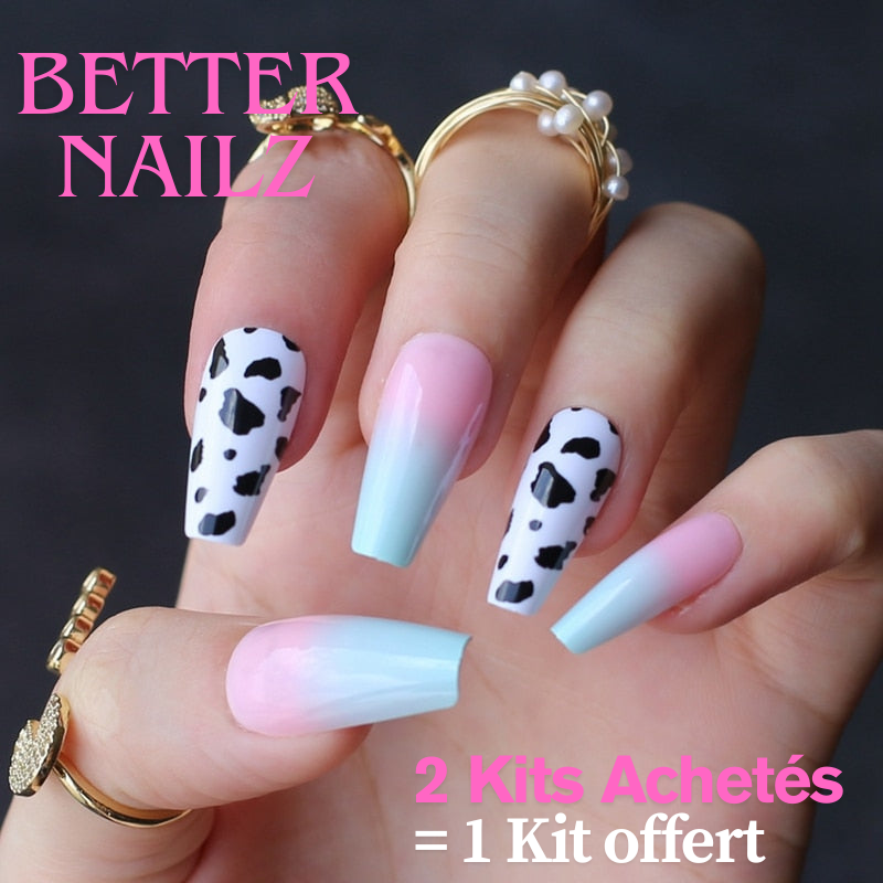 Faux Ongles Tons Clairs