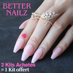 Faux Ongles Nude en Gel
