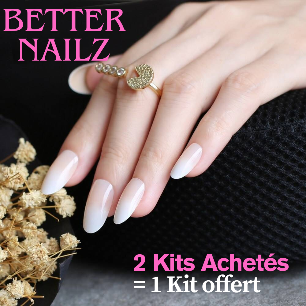 Faux Ongles BabyBoomer Clairs
