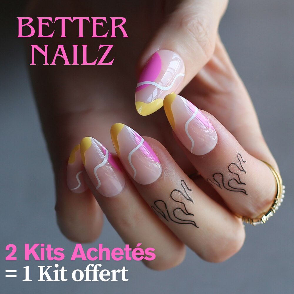 Faux Ongles Dégradé Amandes Longs